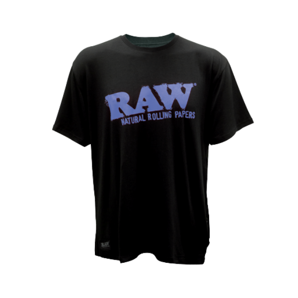 RAW Logo Shirts With Stash Pocket Short Sleeve / XL / Electric Blue